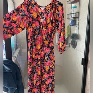 Super cute floral Lauren Conrad dress